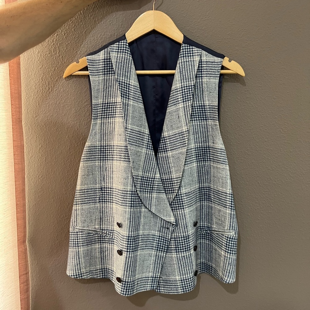 Suit supply full linen vest - NEW - M